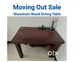 Moving Out Sale Dining Table+2 Chairs and Chest of Drawers