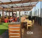 Space for cloud kitchen nd party hall at 3rd floor with terrace lounge