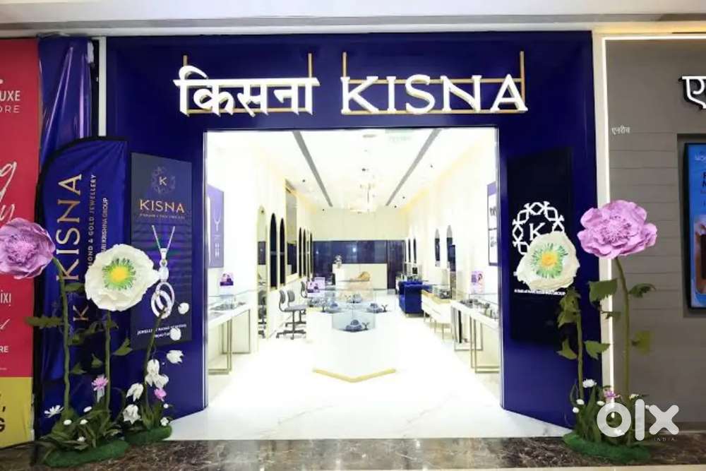 KISNA ज्वैलरी SHOWROOM में लड़के और लड़कियों की जरूरत है।