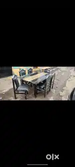 STARF FURNITURE particle wood pattern design dinning table