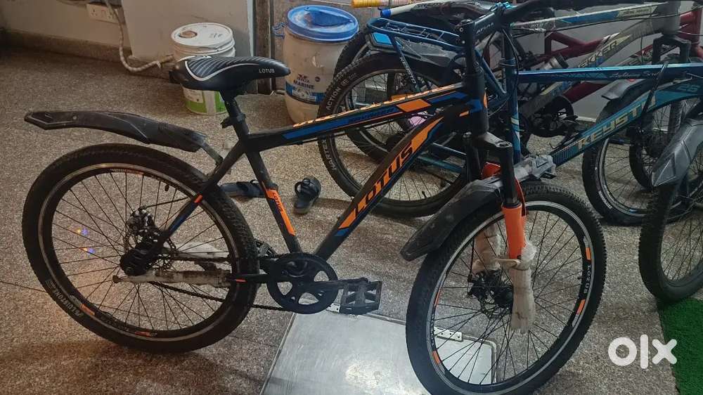 Lotus, dual dis brake bicycle