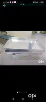Restaurant aluminium baking tray