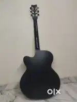 Black colour guitar