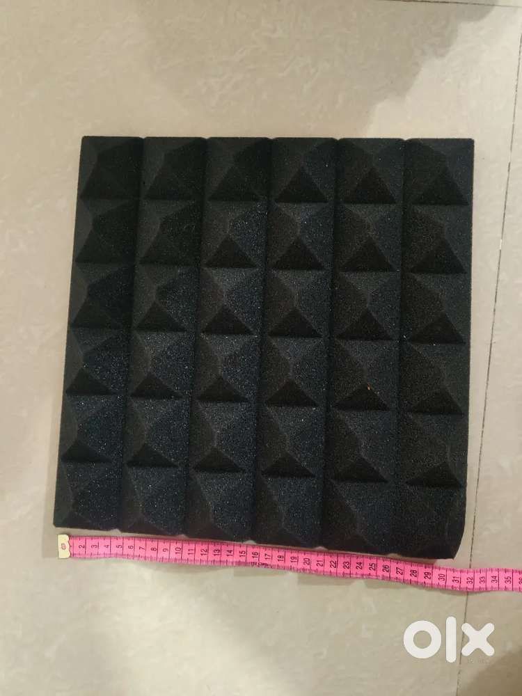 ₹800 Soundproofing Foam Panels – 18 pcs Brand New