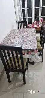 Dining table with 4 chairs