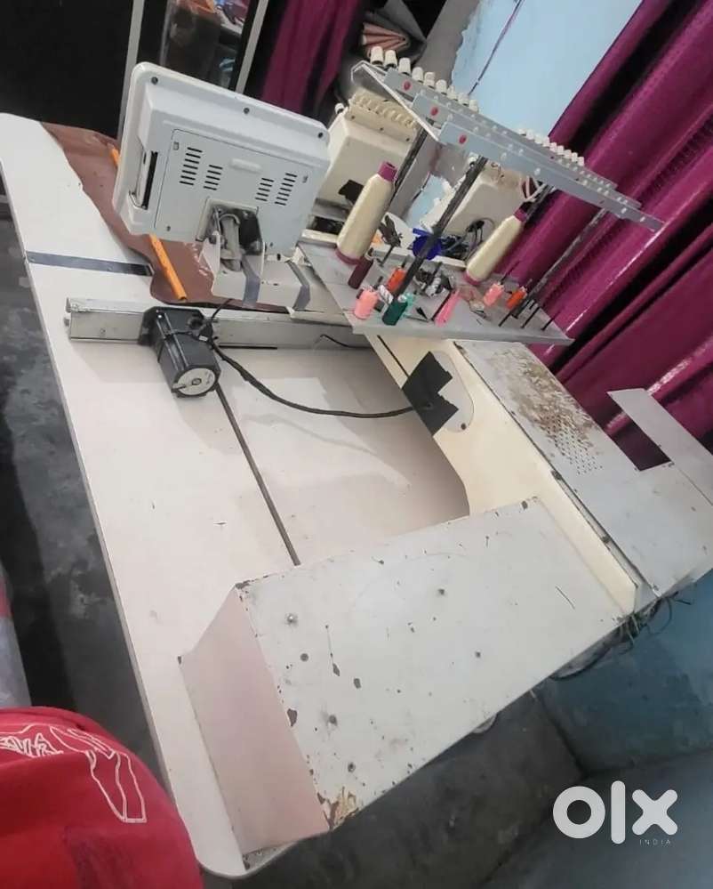 Double Head embroidery machine