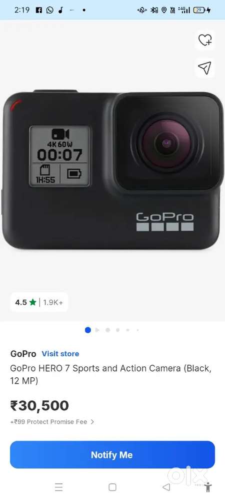 GoPro 7 black good work
