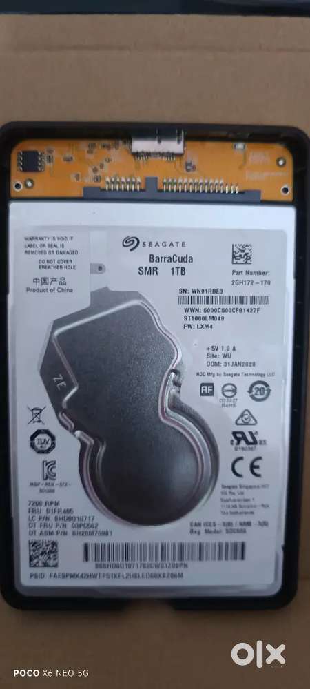Seagate hard disc