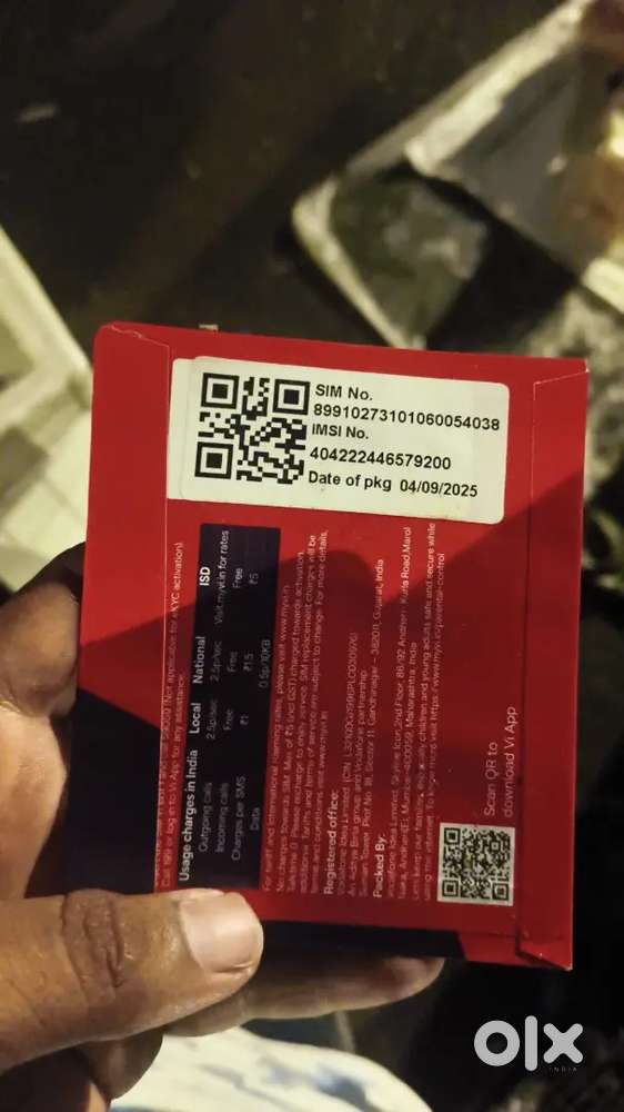 Sim selling