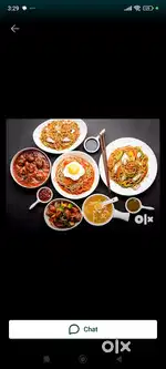 I want to job. I am Chinese Indian biryani chef