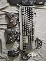 STEAL DEAL RGB GAMING COMBO Keyboard + Mouse + 2 Controller + Cooler