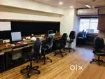 10SEATING BOSS CABIN FULLY FURNISHED OFFICE AT RENT PALASIYA INDORE