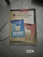 Practical book maths and statistics class 11th science  completed full