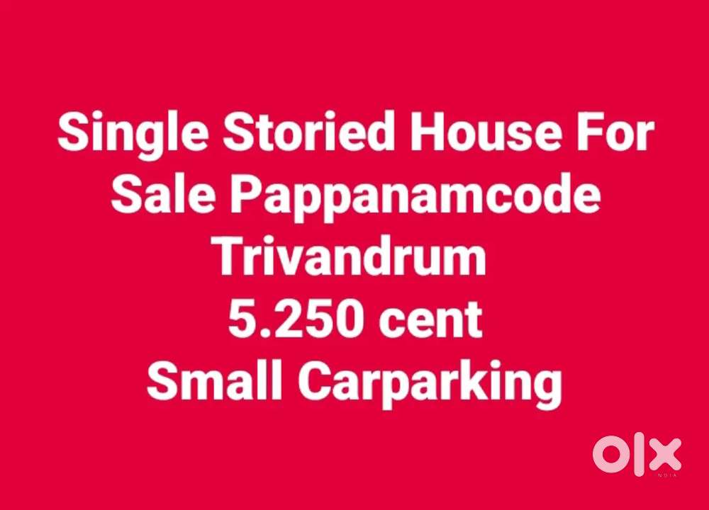 House  For  Sale  Pappanamcode  Trivandrum