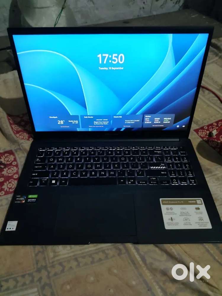 Assus vivo book 15 pro.  New condition, urgent sell