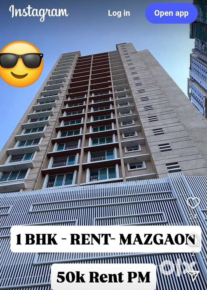 Flat on rent and heavy deposit