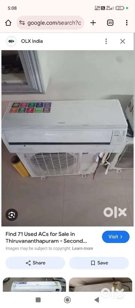 Branded selling & rental ac available in nice condition with Nice Pric