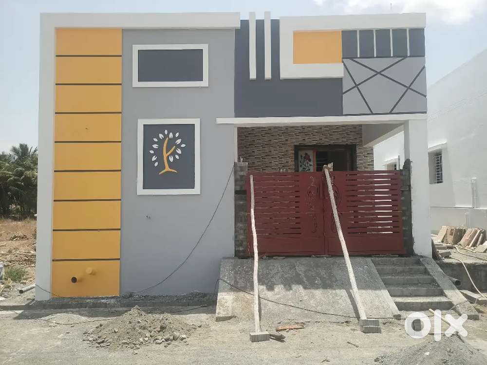 New 2 BHK HOUSE FOR SALE IN KODUVAI. 1.5 KM FROM BUS STOP DHARAPURAM