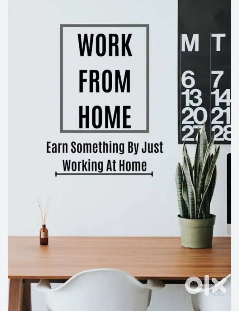 Work from Home;part time earning