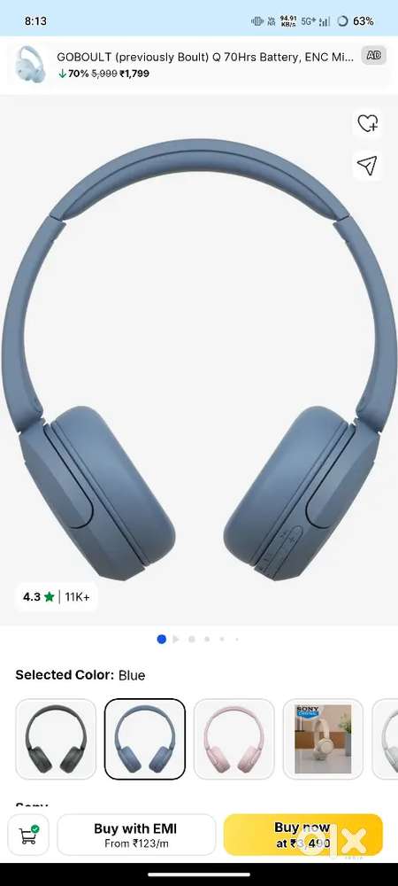 Sony headphones