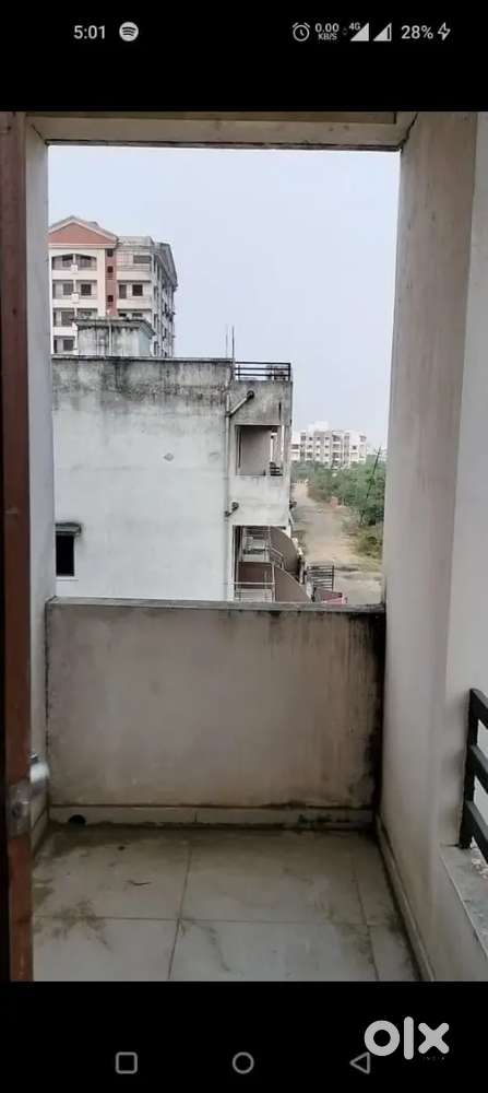 2bhk semi furnished flat omkar nagar near by all facility