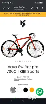 Vaux Swifter pro

700C 

KIBI Sports
