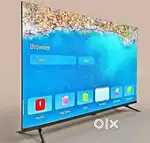 43 inch smart android new seal pack frameless led tv with 600 channel