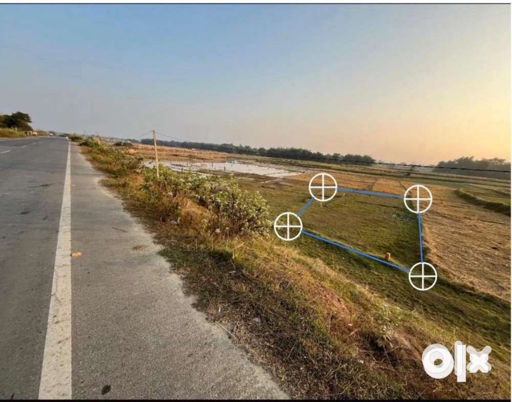 Commercial Land Silchar-Mizoram highway touch plot available for