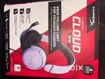 HyperX cloud gaming headphones