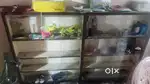 Shop Wooden racksq with glass