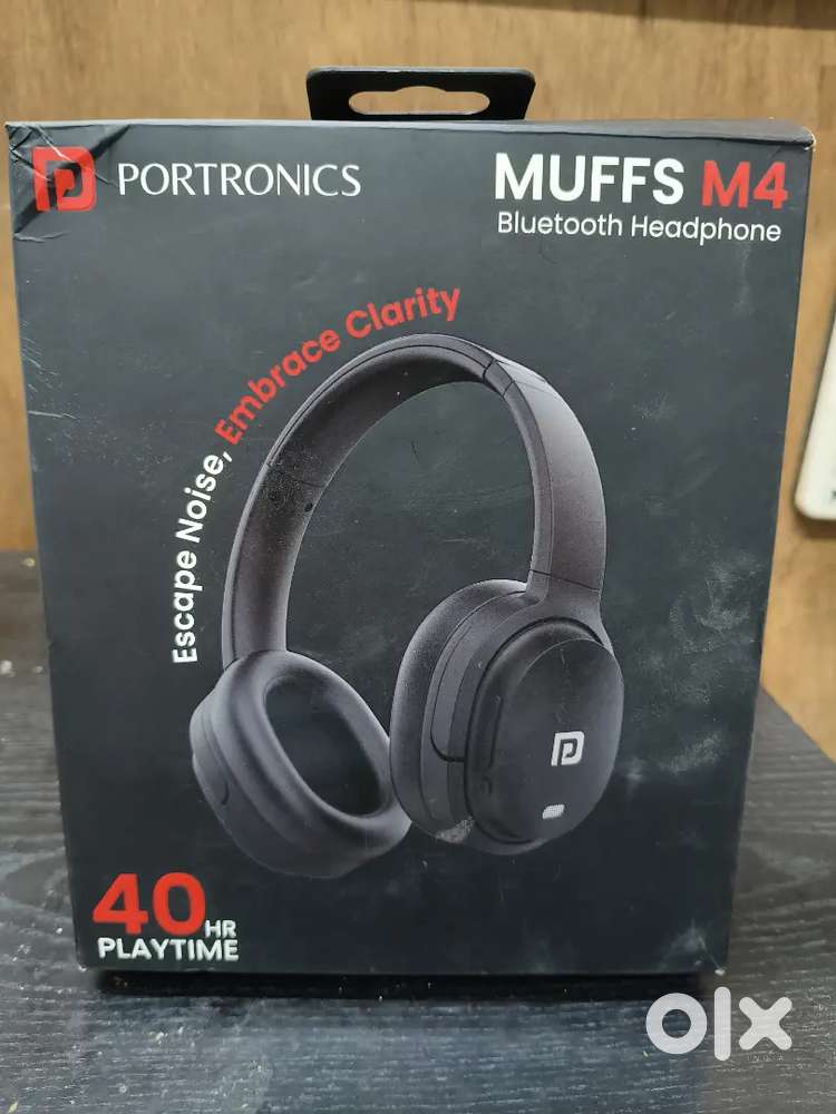 Portronics brand new blutooth headphones