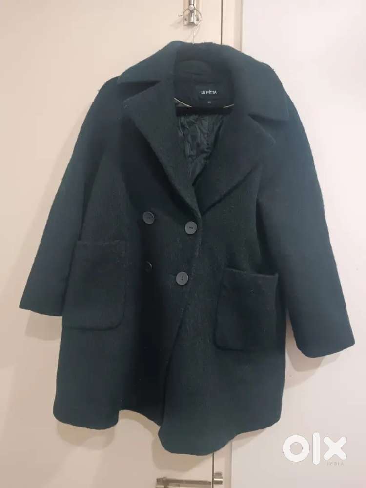 Winter Wear Dark Green Coat