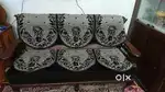 5 sitter sofa set with center table