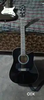 2 Guitars hai Kedence semi acoustic guitar  and Electric Guitar