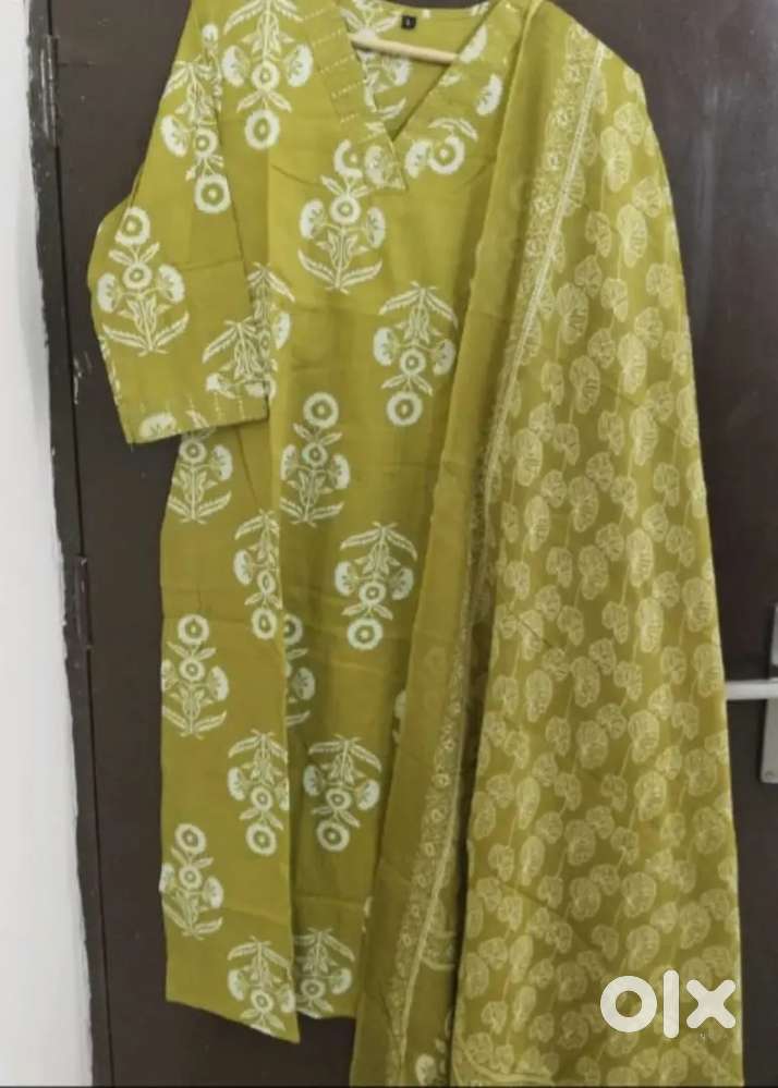 Cotton kurta pant set new and gawn