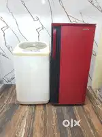 *4*Samsung refrigerator & haier fully automatic washing machine*4*