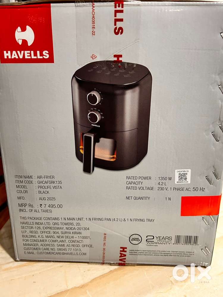 New Air fryer
