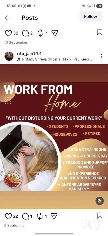 Work from home