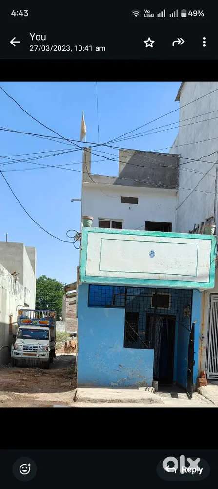 Corner house superb coluny 20 feet road infront of house
