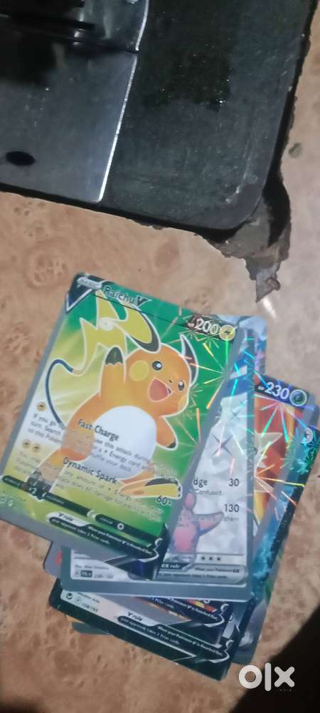 The pokemon CARDS