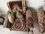 sofa set with ok condition .