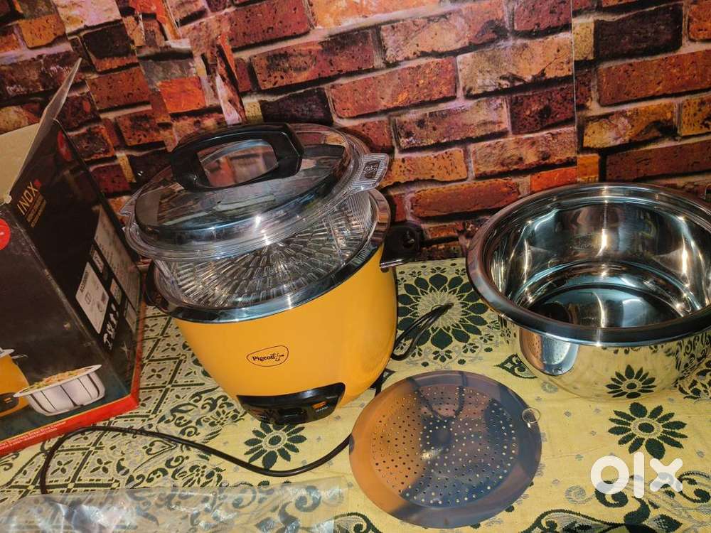 HEALTHY steel - Electric cooker mit Steam Jar stand Oven PLATE