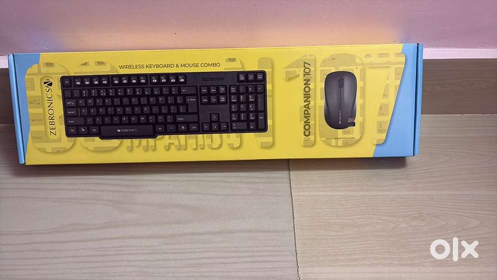 Zebronics keyboard and mouse wireless