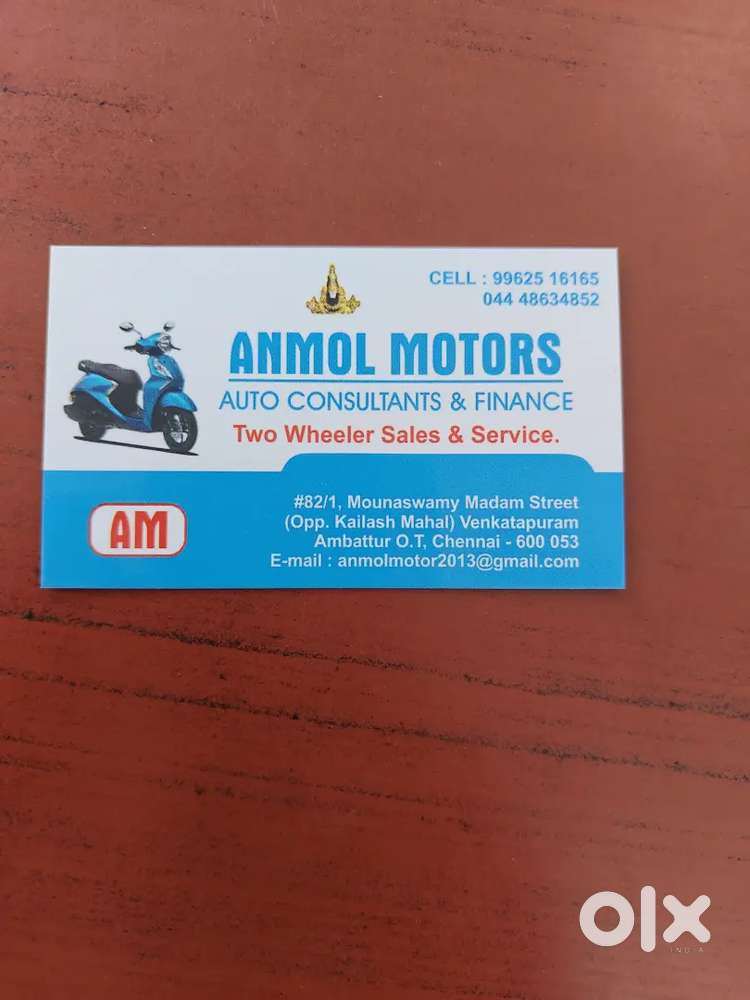TWO WHEELER MECHANIC  NEED