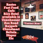 Restro Fast Food Cafe available in Prime Locations for Rent @ Guwahati