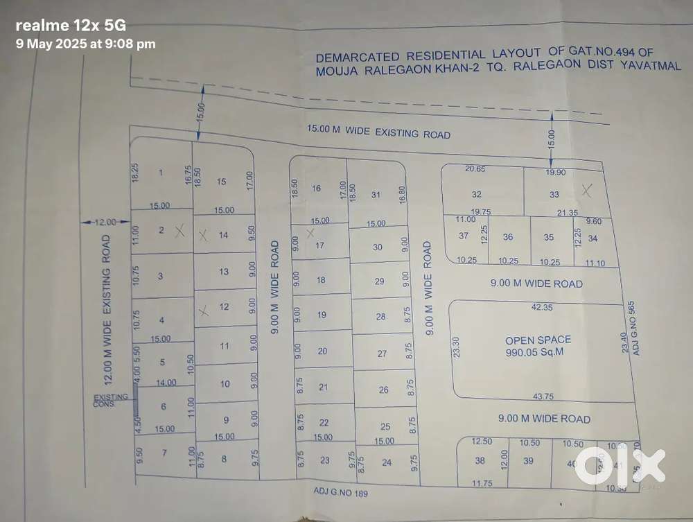 Plot selling holesccal3
