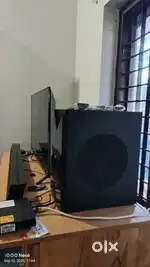Realme 32inch tv and Boat 160watt soundbar for sale