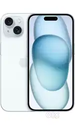 Iphone 15 white with bh 100 in warranty scratchless