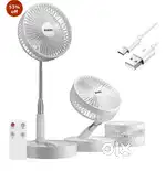 Foldable stand fan