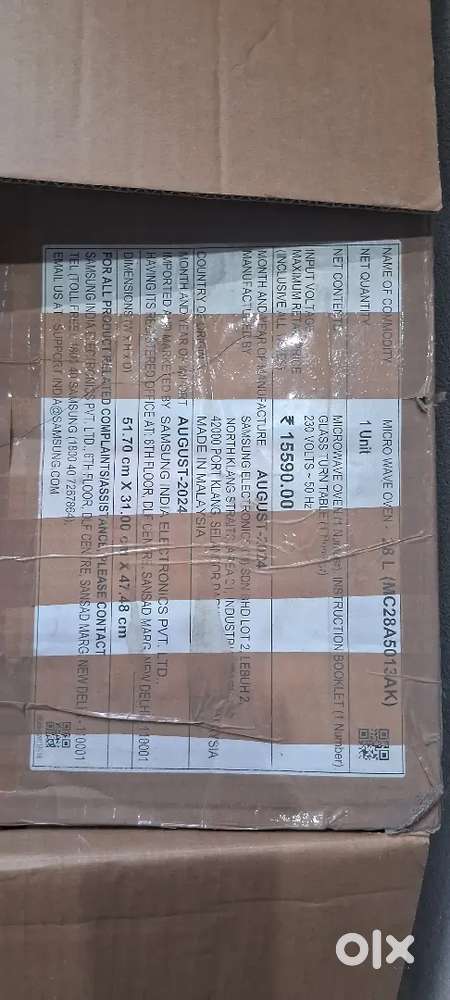 Samsung microwave oven 28 ltr